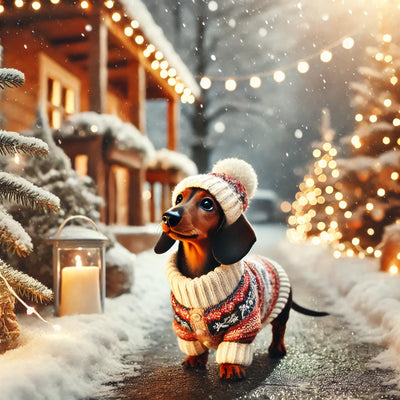 ホリデーシーズンにぴったり!ダックスフンドと過ごすクリスマス