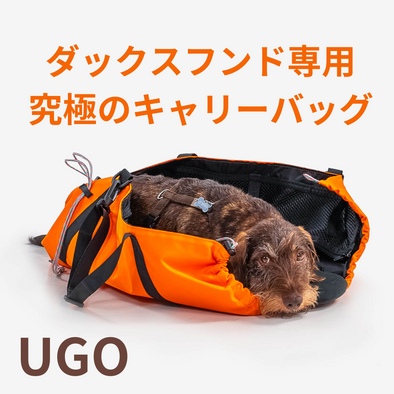 ダックスフンド専用!究極のキャリーバッグ【UGO(ユーゴ)】 ダックスフンド専用!究極のキャリーバッグ【UGO(ユーゴ)】