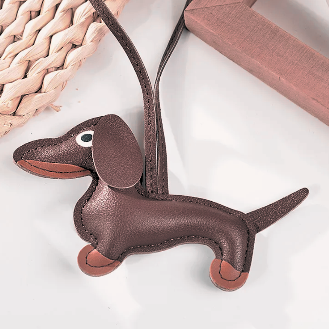 全5カラー ダックスフンド レザーチャーム 全5カラー ダックスフンド レザーチャーム